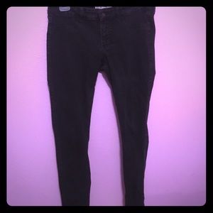 Hollister Black skinny jeans