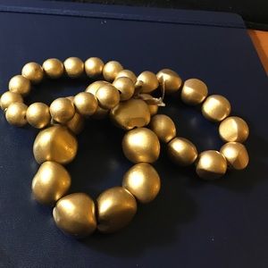 Gold and bold bracelet