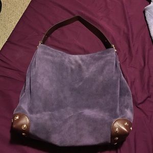 Purple Michael Kors handbag