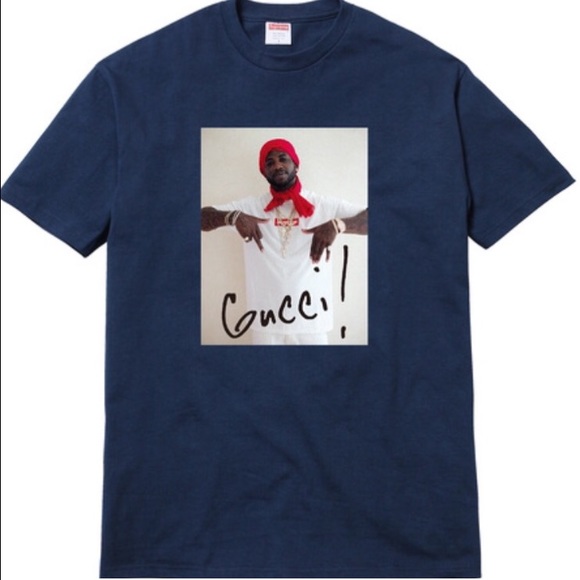 NWT Supreme Gucci Man Tee - Picture 1 of 4
