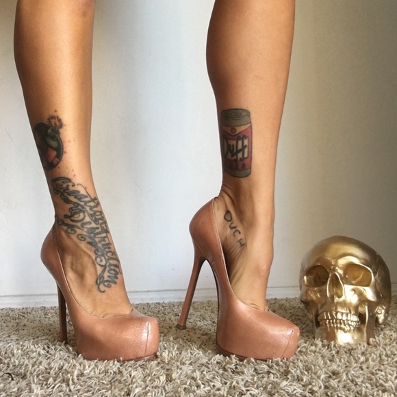 Ysl tribute pumps