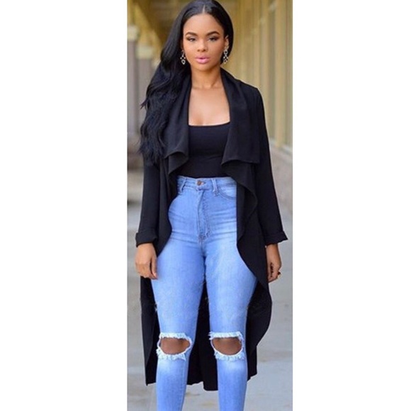 1 LRG. Left! BLK Cardigan - Picture 2 of 7