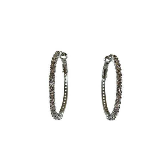 Round Hook Earring - Picture 2 of 3