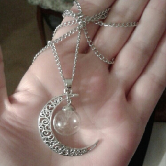 New Crescent Moon Dandelion Root SP 24"Nk - Picture 3 of 4