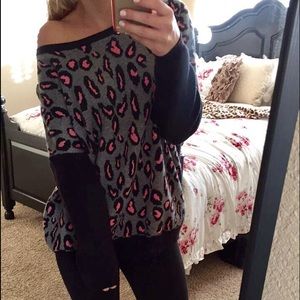 Cheetah Pullover/Ultra Soft