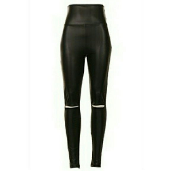 🔥HP PICK NWT LEATHER LEGGINGS - Picture 2 of 4