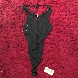 Never been worn Windsor Green slit body suit!!
