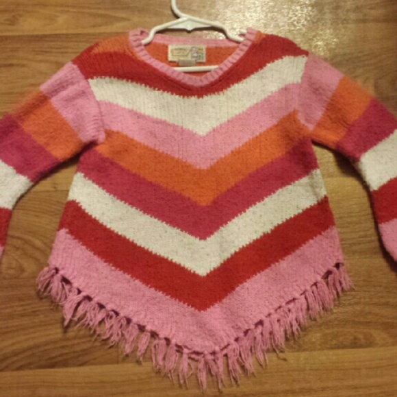 Charlie Rocket Knit Poncho/Wrap S 6/6X