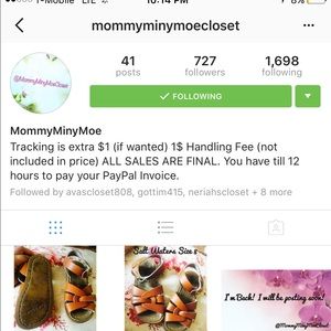 MommyMinyMoeCloset on Poshmark now!!