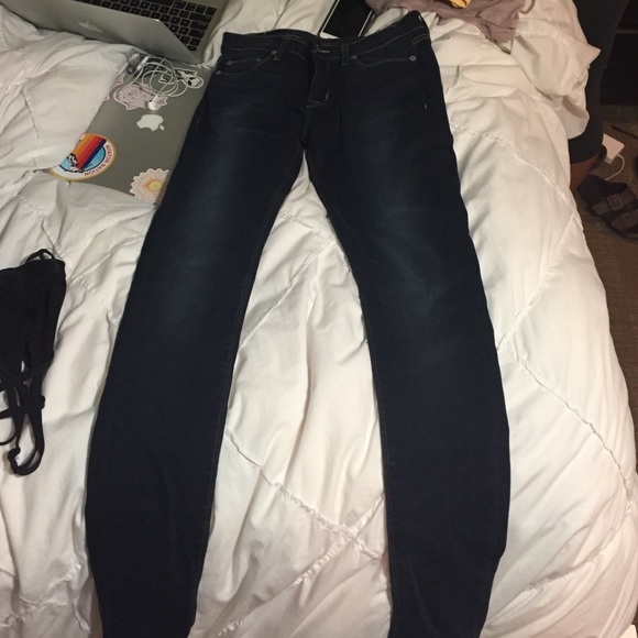 Size 25 Hudson Skinny Jeans