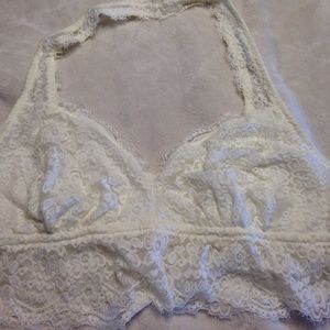 Arie Brand new white Bralette size Lg/XLg