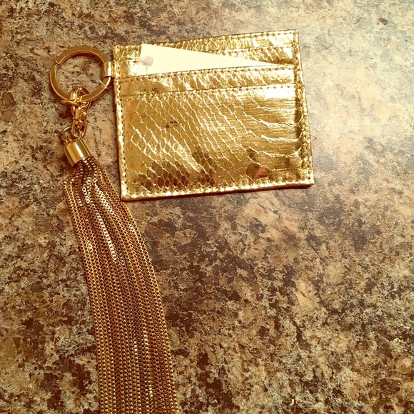 New Cache gold  ID & coin purse