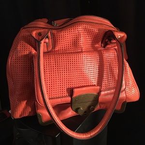 Orange Jessica Simpson purse