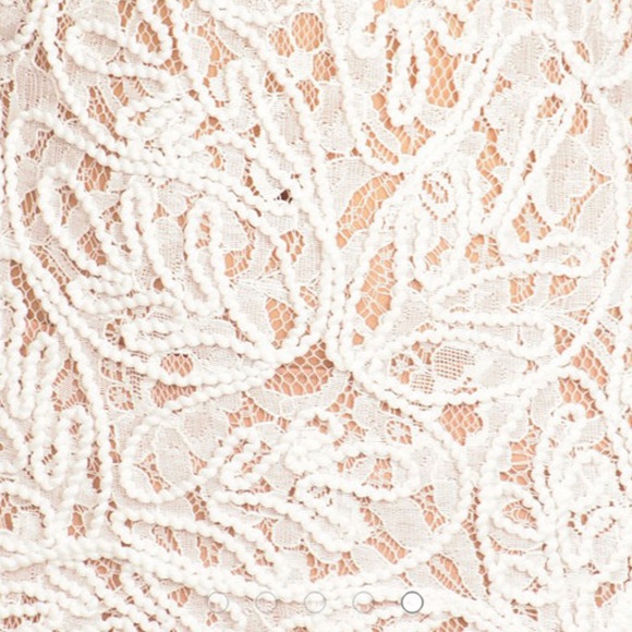 1L left: Burgundy Lace Dress - Picture 7 of 8