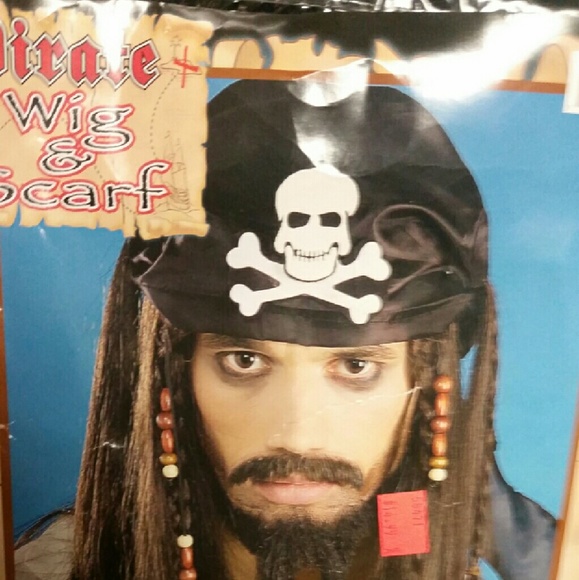 New Pirate Halloween wig