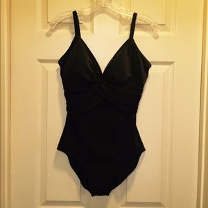 Brown Jantzen Swimsuit, Size 14