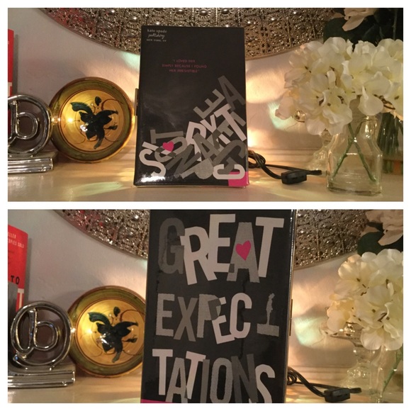 X SOLD Kate Spade Book clutch Great Expectations X - Picture 2 of 4