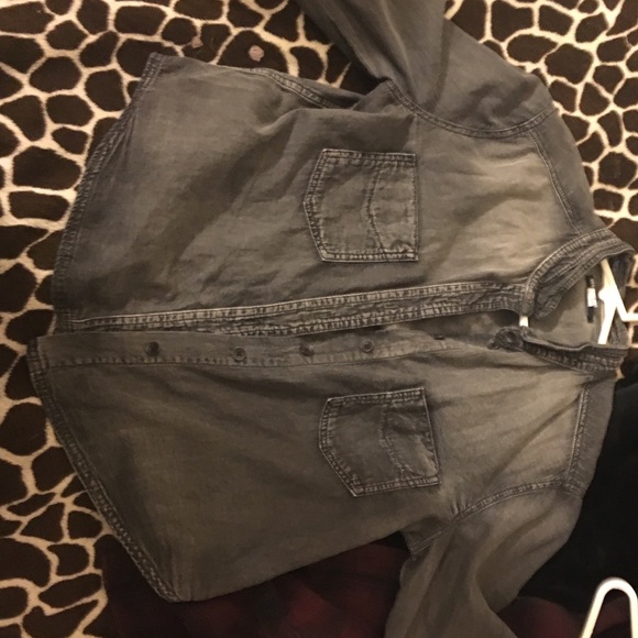 Black jean jacket
