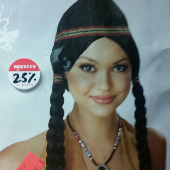 New Indian Halloween Wig