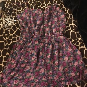 Cute flower romper