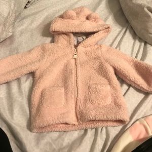 Pink teddy carters jacket