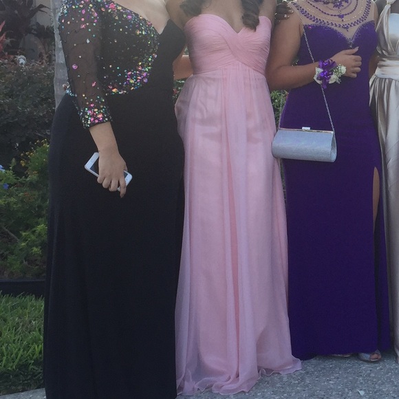 Light Pink Prom Dress - Picture 2 of 3