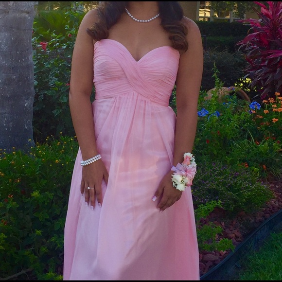Light Pink Prom Dress - Picture 3 of 3