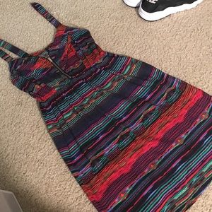 Flowy Multicolor Sun Dress