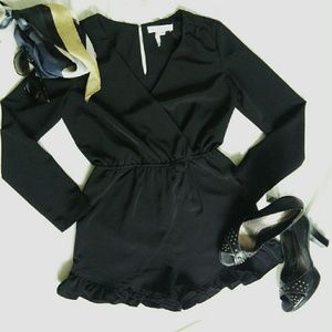 BCBGeneration black romper XXS