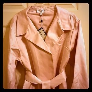 Silk evening jacket