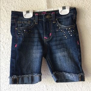 Little Girl's Vigoss Brand Bermuda Jean Shorts