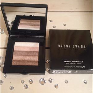NIB Bobbi Brown Shimmer Brick Compact  - Beige