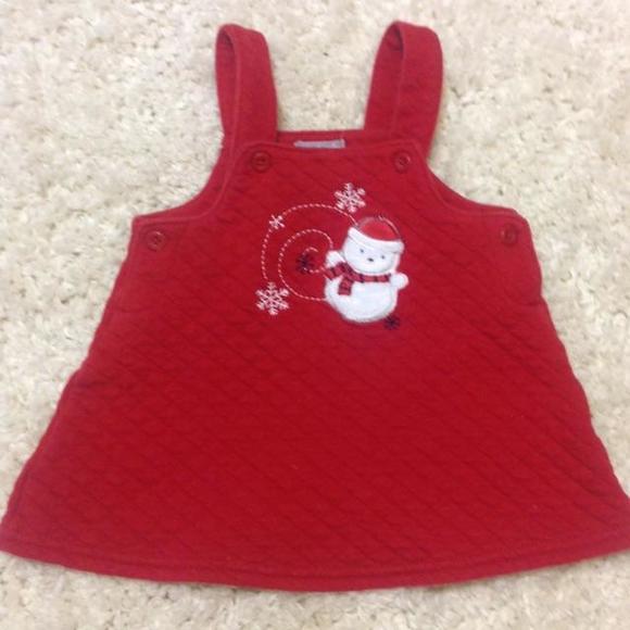 Holiday jumper dress Carters