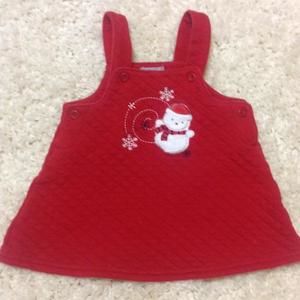 Holiday jumper dress Carters