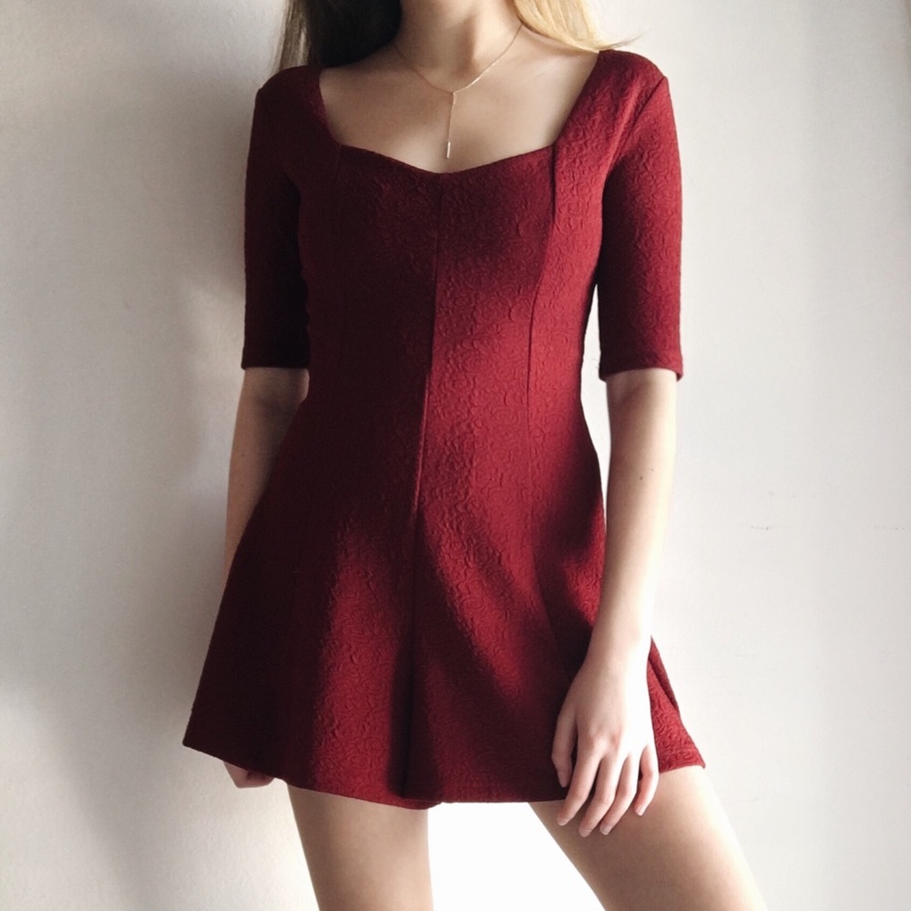 1 LEFT🌹 UO Amalfi Rose Romper - Picture 6 of 6