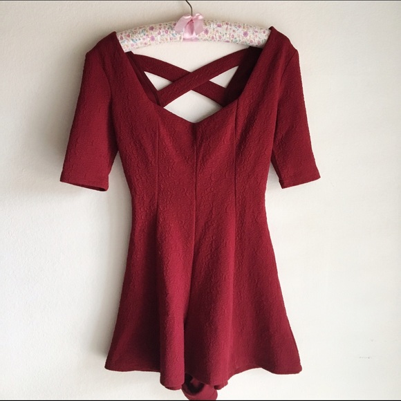 1 LEFT🌹 UO Amalfi Rose Romper - Picture 5 of 6