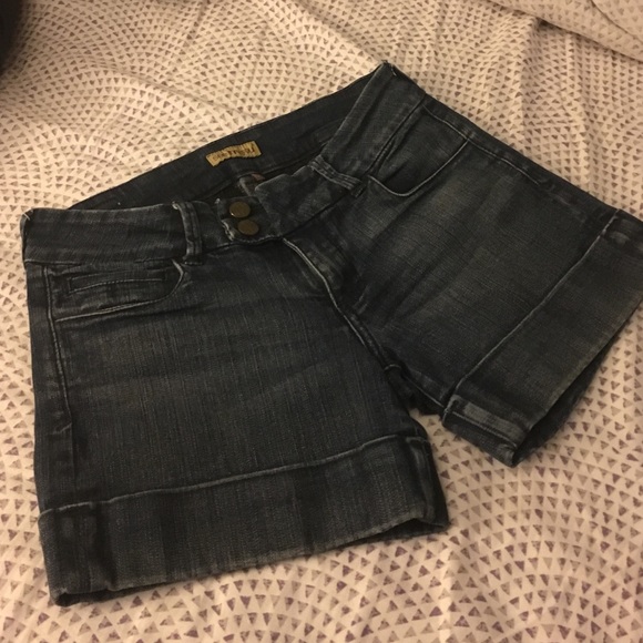 See thru soul jean shorts