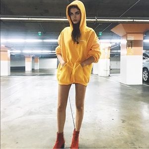 shadowhill tangerine merch hoodie