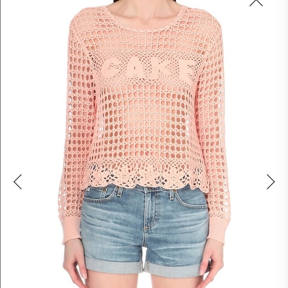 NWOT WILDFOX Cake Crochet-Knit Jumper SMALL