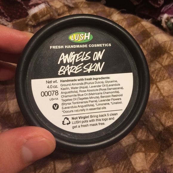 Lush angels on bare skin