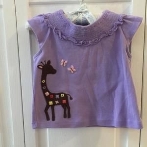 Gymboree giraffe shirt
