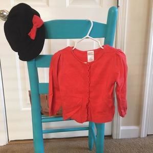 🐈Cute lil Kitty collection cardigan 12-18m