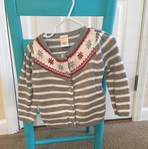 ❄️Gymboree sweater 12-18M