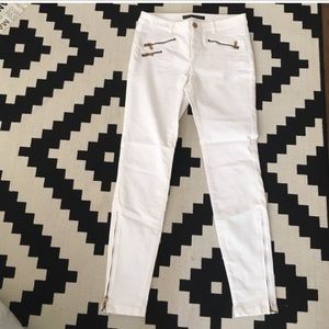 White Zara skinny Jeans