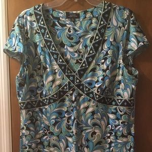 Gorgeous shades of blue girly dress.