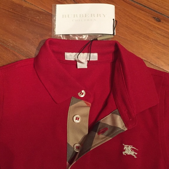 Boys 4T Burberry shirt