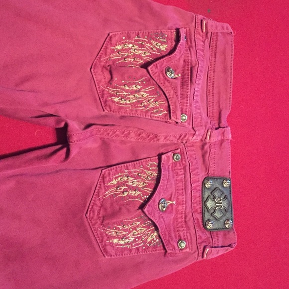 Plum miss me skinny jeans