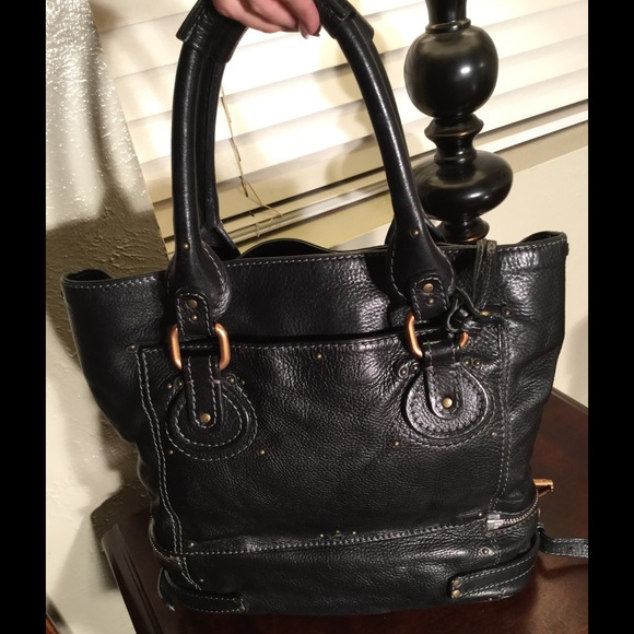 🌟Holiday Sale🌟 Chloe' Black LG Paddington Tote - Picture 4 of 4