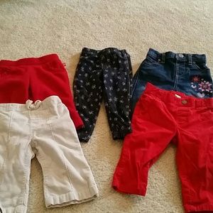 Girl pant lot.