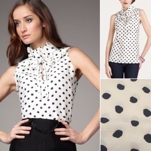 Kate Spade Effie Silk Blouse.